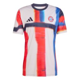 ADIDAS PERFORMANCE Tricot 'FC Bayern SS26 Pre-Match' albastru / bleumarin / roșu / alb