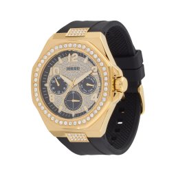 GUESS Ceas analogic 'EMPIRE' auriu / negru