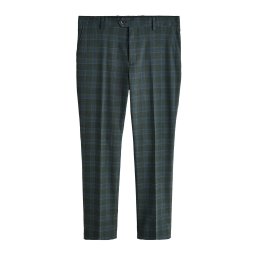 Next Pantaloni cu dungă albastru regal / kaki / verde închis