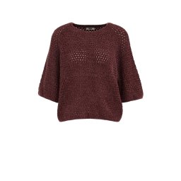 WE Fashion Pulover roşu închis