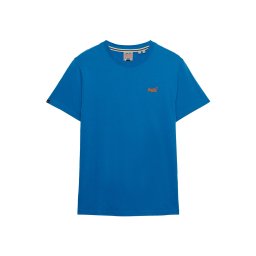 Superdry & Co Tricou 'Essential' albastru regal / portocaliu