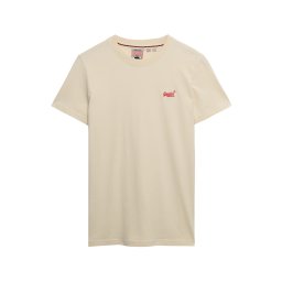 Superdry & Co Tricou 'VINTAGE LOGO' bej deschis / roșu