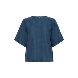 ICHI Tricou 'IHKATICO' cyan