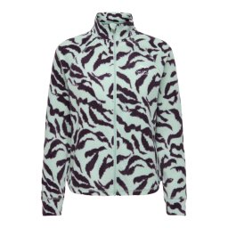 ONLY PLAY Jachetă fleece funcțională 'ONPIno' verde mentă / negru