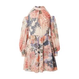 GUESS Rochie tip bluză bej / mov lavandă / roz pitaya / roz pal