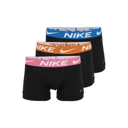 NIKE Underwear Boxeri albastru / portocaliu închis / negru / alb