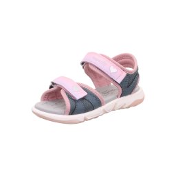 SUPERFIT Sandale 'Pebbles' opal / roz deschis
