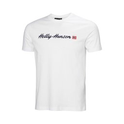 HELLY HANSEN Tricou 'CORE GRAPHIC 2.0' negru / alb