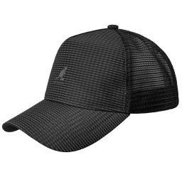Sapca Kangol Seersucker Mesh Trucker Negru