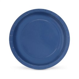 Set 240 farfurii din carton natural, 20 cm, albastre (24X10)