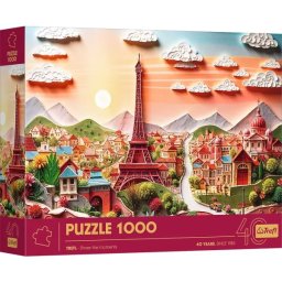 Trefl: Aniversare 40 de ani, Puzzle Paris - 1000 de piese