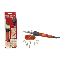 Set pentru pirogravura Pebaro 0260, 220V, 30W, inclusiv 9 varfuri
