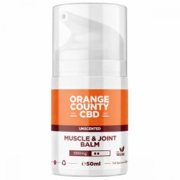 Balsam Durere Mușchi si Articulații cu CBD 1000mg Orange County Ameliorare rapida - 50ml (USA)