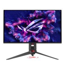 Monitor Asus 26.5" PG27UCDM, Diagonal (inch): 26.5, Diagonal (cm): 67, Aspect ratio: 16:9, Panel: QD-OLED, Resolution: 3840x2160, Refresh Rate: 240Hz, Response time GtG: 0.03, Brightness (max): 450 cd/m², Contrast (static) : 1.5M:1, Viewing angle: 178/178