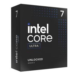 Intel Core Ultra 7 265F. Processor family: Intel Core Ultra 7, Processor socket: LGA 1851 (Socket V1), Package type: Box. Neural processor unit (NPU): Intel AI Boost, AI software frameworks supported by NPU: DirectML, OpenVINO, Windows ML, ONNX RT, WebNN,