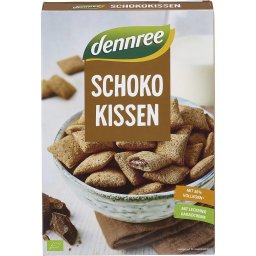 Cereale pernite bio umplute cu ciocolata 375g Dennree