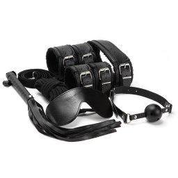Set Rosy Bondage 7pcs Negru