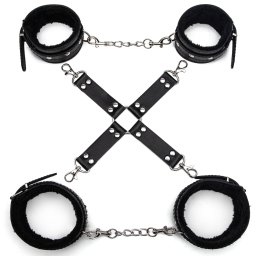 Set Rosy Bondage 3pcs Negru
