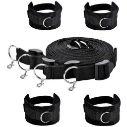 Set Rosy Under the Bed 3pcs Negru