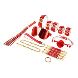 Set Rosy Bondage Flower 7pcs Rosu