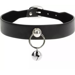 Zgarda Rosy Silver Pedant Negru