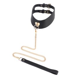 Zgarda Rosy Double Buckles Negru