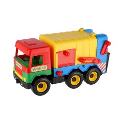 Camion de gunoi WADER roșu/verde