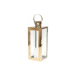 Felinar decorativ TOWER, 29 cm, auriu