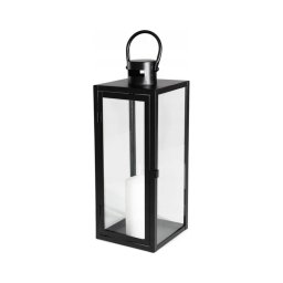 Felinar decorativ TOWER, 29 cm, negru
