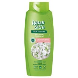 Set 2 x Sampon Wash&Go cu Extract de Iasomie, pentru Par Normal, 675 ml
