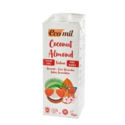 Set 3 x Bautura Vegetala BIO de Cocos,cu Migdale, 1 l, Ecomil