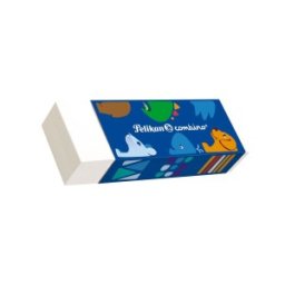 Radiera Combino, Latex, Alba, Blister