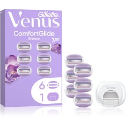 Gillette Venus ComfortGlide Breeze rezerva Lama + capac de protecție 6 buc