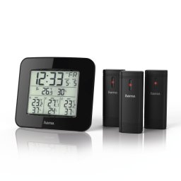 EWS-Trio" Weather Station, with three sensors, black