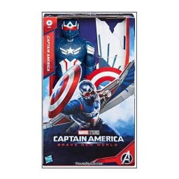 Figurina Captain America Brave New World, Hasbro, Multicolor 4 ani+