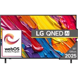 Televizor Televizor LG QNED 55QNED84A3C, 139 cm, Smart, 4K Ultra HD, Clasa F (Model 2025)