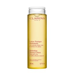 Clarins Hydrating Toning Lotion Aloe Vera & Saffron Flower (Normal to Dry Skin) 200 ml