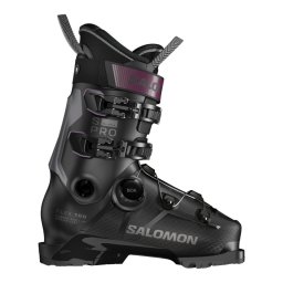 Clapari Barbati Salomon S/Pro Supra Boa 100 Gw Black-Dark Grey Met-Burgundy Met
