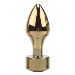 Dildo metalic Rosy Medium Red Diamond