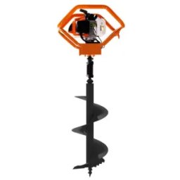 Motoburghiu RURIS TT 14, benzina 3CP, include burghiu 150, 200, 250 mm