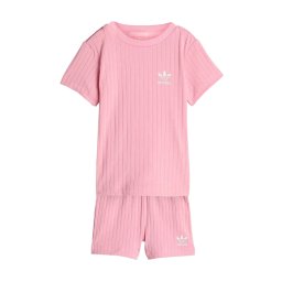 ADIDAS K Set Pentru copii Short Tee Ltpink KE4985 pink