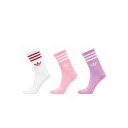 ADIDAS Șosete (Pack of 3) 3S Crew S Prepur/Blipnk/White KT1691