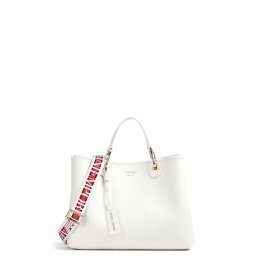 EMPORIO ARMANI Geantă EW000360AF12103 M0034 bianco/cuoio