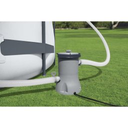Pompa cu filtru pentru piscina bestway, alimentare 220-240 v, putere 2006 l/h, bw58383