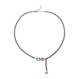 Urban Classics Lanțuri 'LOVE' mai multe culori / argintiu