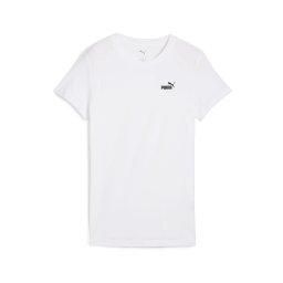 PUMA Tricou funcțional 'Ess No. 1' negru / alb