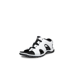 ECCO Sandale 'Offroad Roam' negru / alb