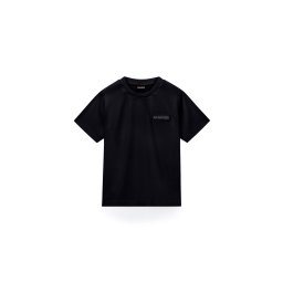NAPAPIJRI Tricou 'S-CLARAO SS W' gri piatră / negru