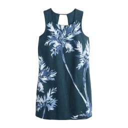 Next Rochie de vară albastru / bleumarin / albastru deschis / alb murdar