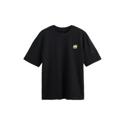 Next Tricou 'Künstler' galben / negru / alb